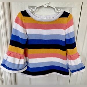 Janie and Jack - bell sleeve sweater (size 6)